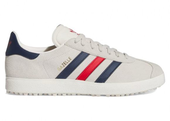 adidas Gazelle Spikeless Golf Alumina Night Indigo Better Scarlet - JS1894