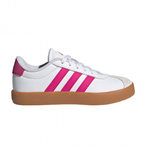 adidas VL Court 3.0 K 'White Shock Pink' | Kid's Size 4 - JS2595