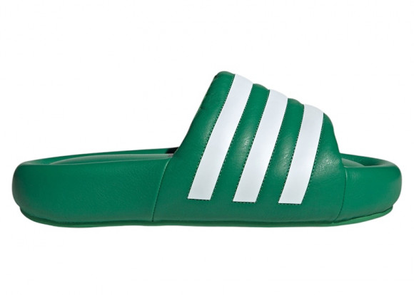 adidas Adilette 24 Slide 'Green White' | Men's Size 8 - JS3475