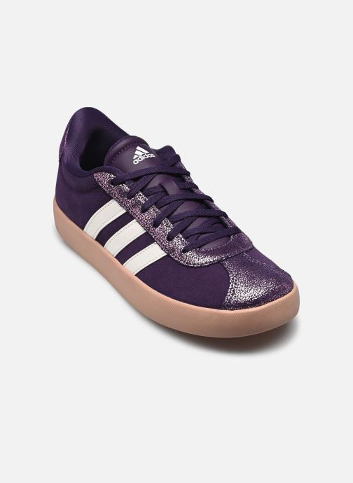 adidas VL Court 3.0 K 'Aurora Plum' | Purple | Kid's Size 4 - JS3485