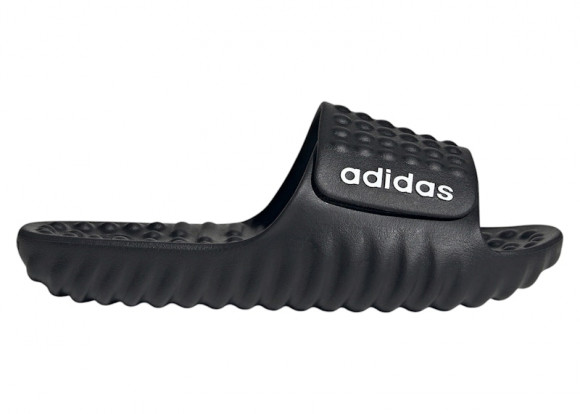 adidas Adissage 360Rec Slide 'Black White' | Men's Size 18 - JS3570