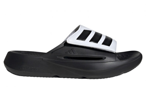 adidas Lightblaze Slide 'Black White' | Men's Size 7 - JS3588