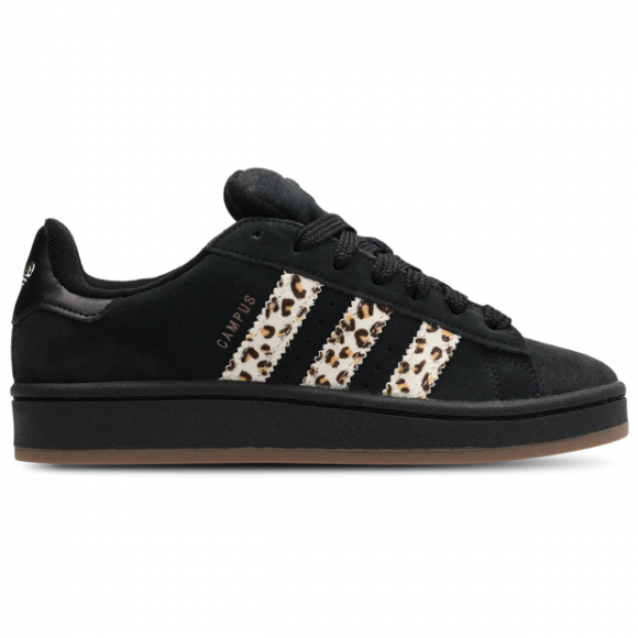 Adidas Campus Kid's Sneakers - Black - Size 3.5 - Suede - JS3862