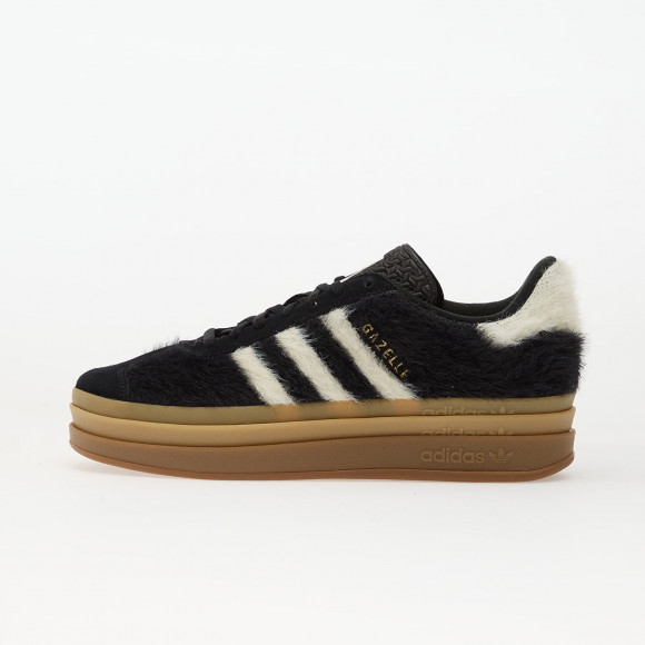 Sneakers adidas Gazelle Bold W Core Black/ Crew White/ Gold Metallic - JS3907
