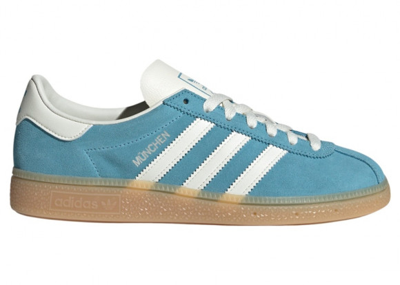 Sneakers adidas Muenchen W Preloved Blue/ Off White/ Silver Metallic - JS3991