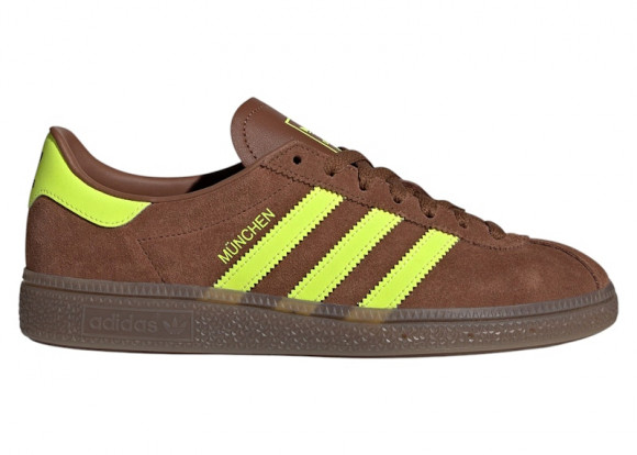 adidas Muenchen Preloved Brown Solar Yellow (Women's) - JS3996