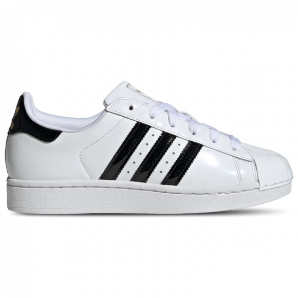 adidas Superstar II Cloud White Core Black Gold Metallic (Women's) - JS4010