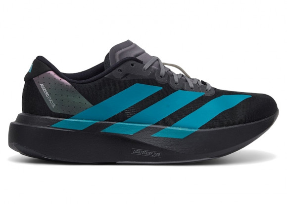 adidas Adizero Evo SL Black Pure Teal - JS4488