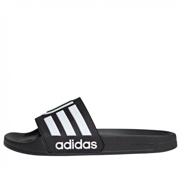 adidas Adilette Shower Juventus Slides 'Black White' JS4862 - JS4862