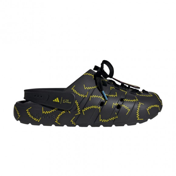 The Simpsons x adidas Adilette Clog 'Bart Simpson' | Black | Men's Size 4 - JS4910