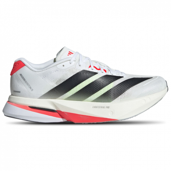 Adidas Wmns Adizero Boston 13 'White Black Lucid Red' | Women's Size 7.5 - JS4934