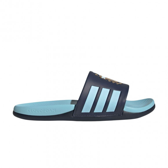 adidas Adilette Comfort 2.0 Slides 'Argentina' | Blue | Men's Size 4 - JS4974
