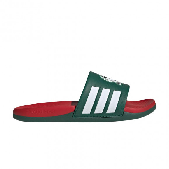 adidas Adilette Comfort 2.0 Slides 'Mexico' | Green | Men's Size 12 - JS4975