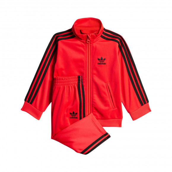 Adidas Adicolor Firebird Track Suit 'Lucid Red' | Kid's Size 3 - JY0022