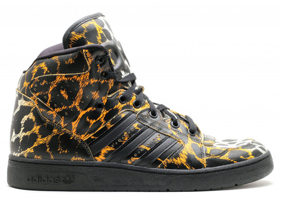 Adidas JS Instinct Hi Leopard | Black | Men's - Jeremy-Scott-Instinct