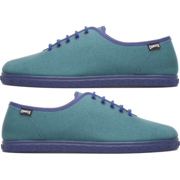 CAMPER Twins - Sneakers for Men - Blue, Cotton fabric - K100035