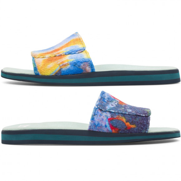 CAMPER Twins - Sandals for Men - Multicolor, Cotton fabric - K100074