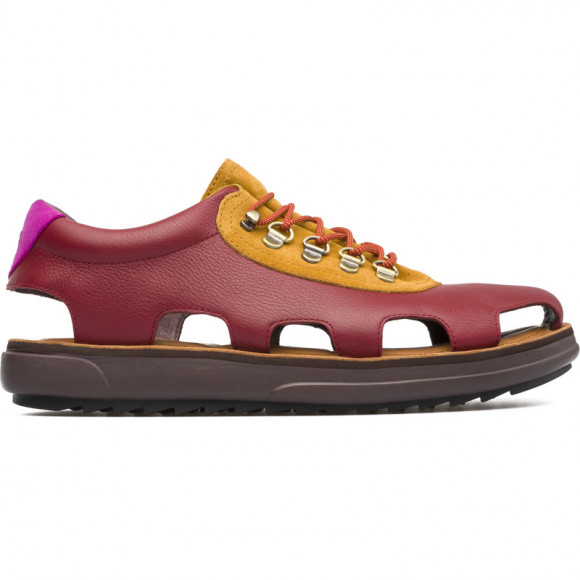 CAMPER Marges - Sandals for Men - Red, Smooth leather - K100115