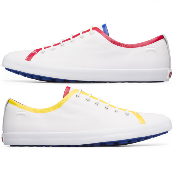 CAMPER Twins - Sneakers for Men - White, Smooth leather - K100198