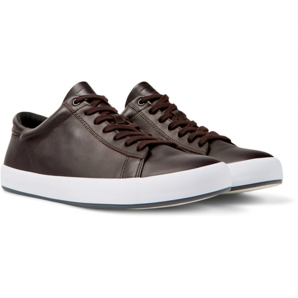 Camper Andratx - Sneakers For Men - Brown, Smooth Leather - K100231