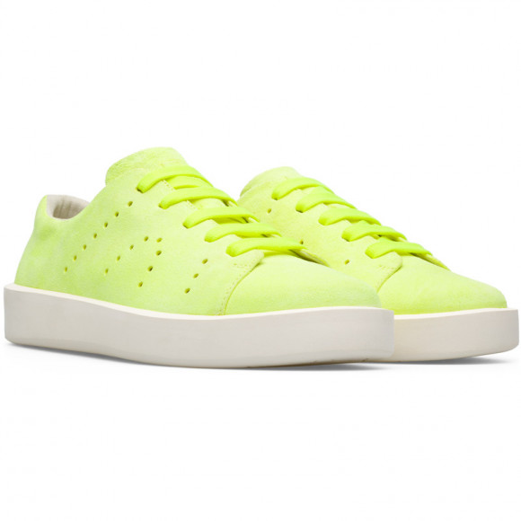 Camper Courb - Sneakers For Men - Yellow, Suede - K100432