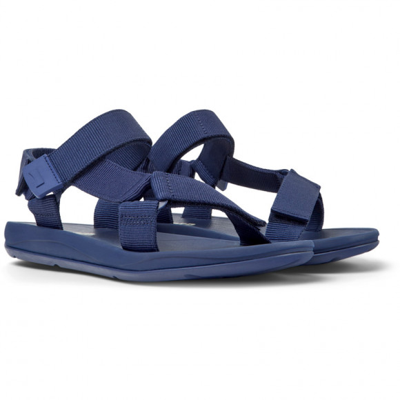 Camper Match - Sandals For Men - Blue, Cotton Fabric - K100539