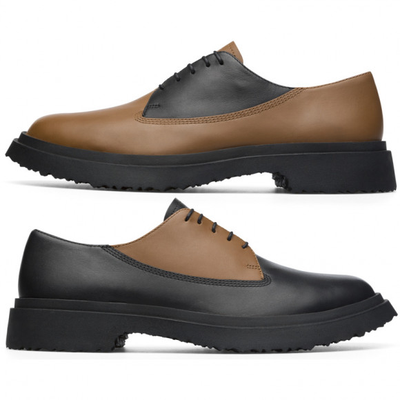 CAMPER Twins - Formal shoes for Men - Brown,Black, Smooth leather - K100612