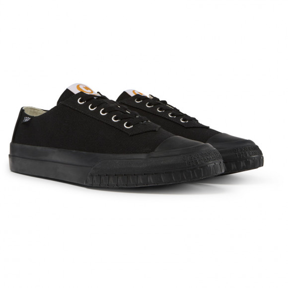 Camper Camaleon - Sneakers For Men - Black, Cotton Fabric - K100674