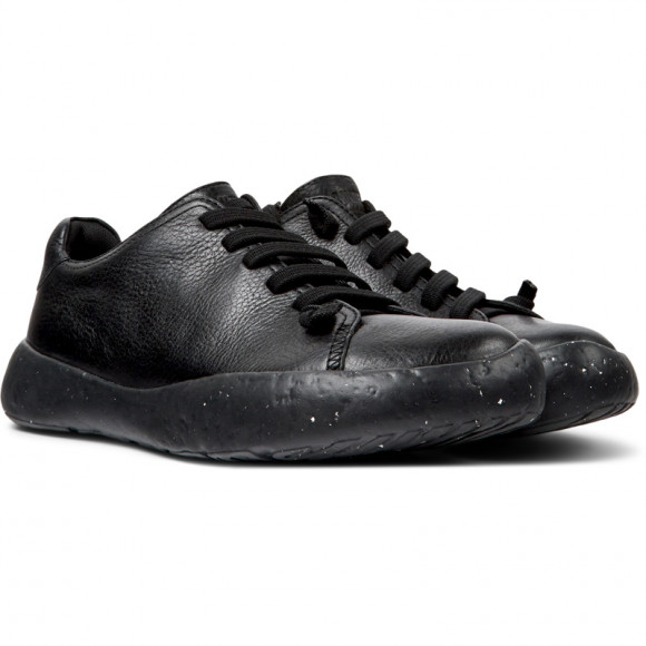 Camper Peu Stadium - Sneakers For Men - Black, Smooth Leather - K100742