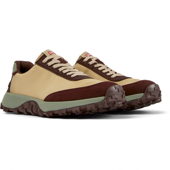 Camper Drift Trail Vibram - Sneakers For Men - Beige, Cotton Fabric - K100864