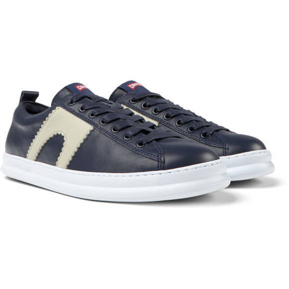Camper Runner - Sneakers For Men - Blue, Smooth Leather - K100893