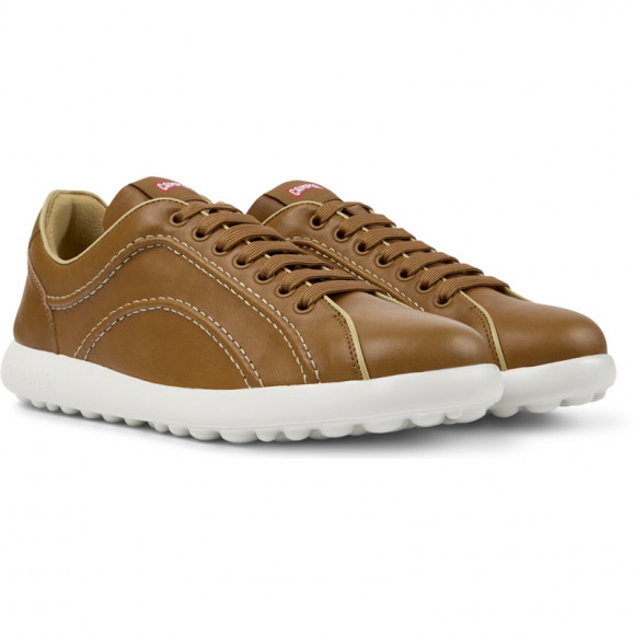 Camper Pelotas Xlite - Sneakers For Men - Brown, Smooth Leather - K100899