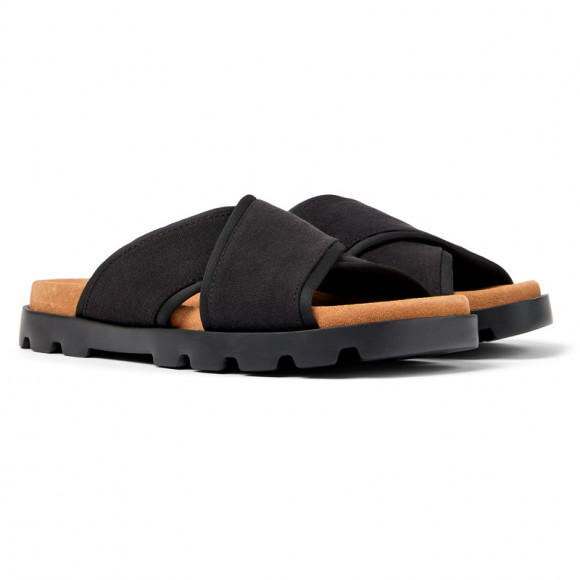 CAMPER Brutus Sandal - Sandals for Men - Black - K100958