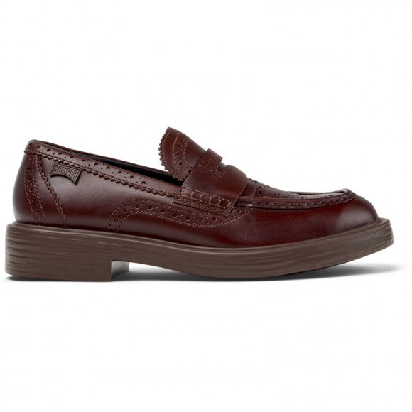 CAMPER Twins - Formal shoes for Men - Brown, Smooth leather - K101088
