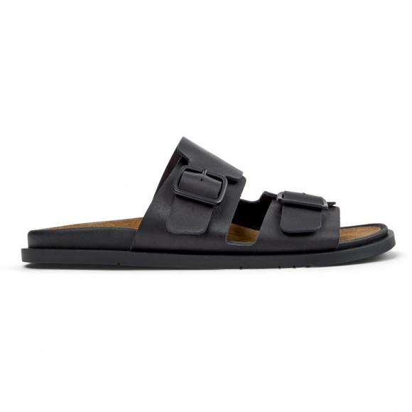 CAMPER Lluc Sandal - Casual for Men - Black, Smooth leather - K101091