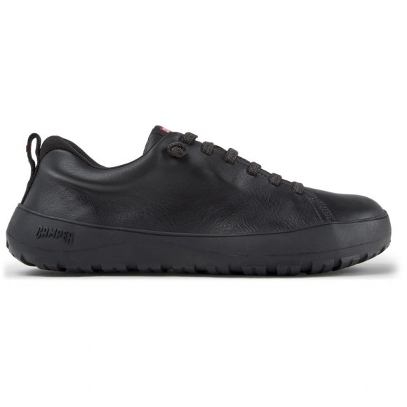 CAMPER Peu Serra - Casual for Men - Black, Smooth leather/Cotton fabric - K101133