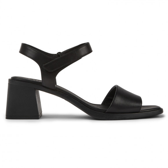 CAMPER Karolina - Sandals for Women - Black, Smooth leather - K200101