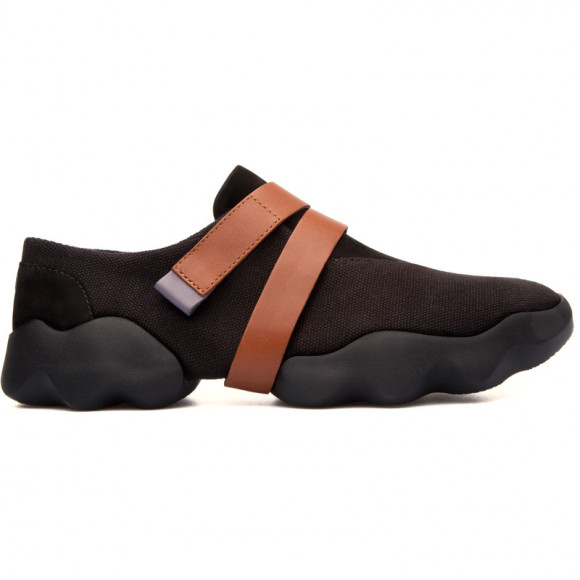 CAMPER Dub - Sneakers for Women - Black, Cotton fabric - K200159