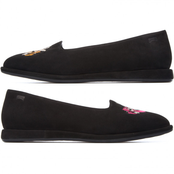 CAMPER Twins - Formal shoes for Women - Black, Suede - K200223