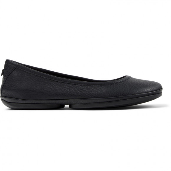 CAMPER Right - Flat shoes for Women - Black, Smooth leather - K200387