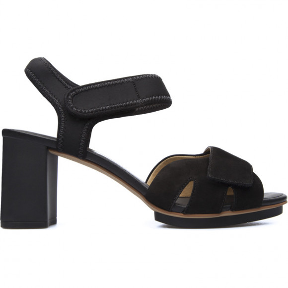 CAMPER Myriam - Sandals for Women - Black, Cotton fabric - K200393