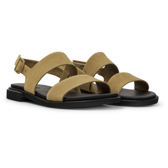 Camper Edy - Sandals For Women - Brown, Suede - K200573