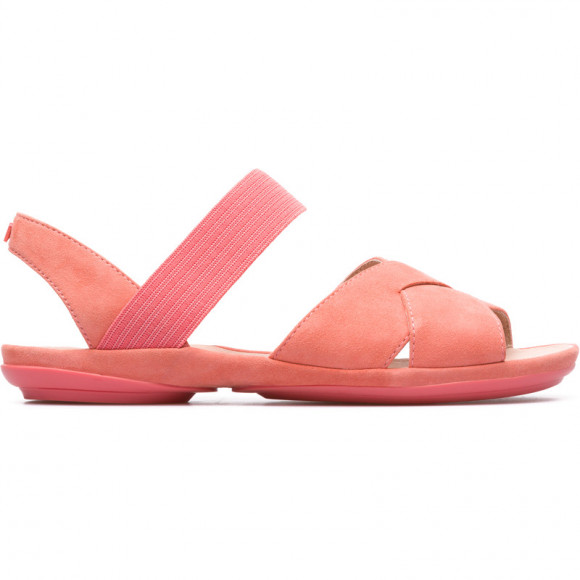 CAMPER Right - Formal shoes for Women - Pink, Suede - K200619