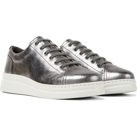 Camper Runner Up - Sneakers For Women - Grey, Smooth Leather - K200645