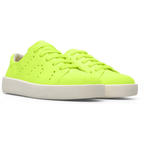 Camper Courb - Sneakers For Women - Yellow, Suede - K200828
