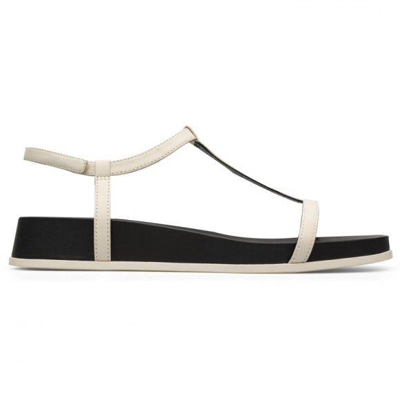 CAMPER Atonik - Sandals for Women - Beige, Smooth leather - K201011