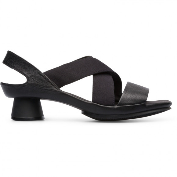 CAMPER Alright - Sandals for Women - Black, Smooth leather - K201174