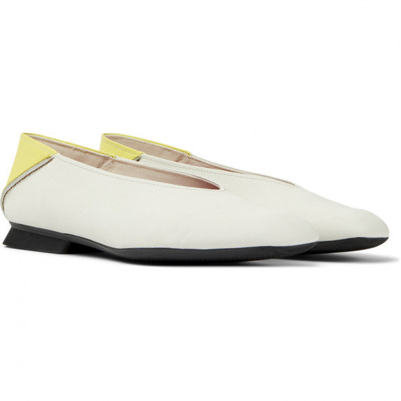 Camper Casi Myra - Formal Shoes For Women - White, Smooth Leather - K201253