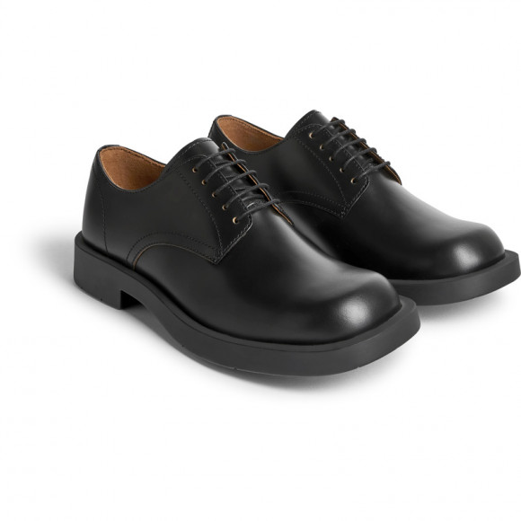 Camper Mil 1978 - Formal Shoes For Women - Black, Smooth Leather - K201263