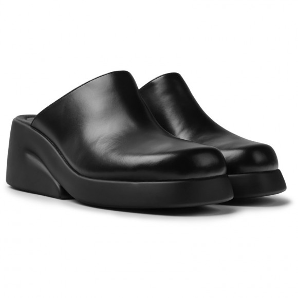 Camper Kaah - Formal Shoes For Women - Black, Smooth Leather - K201283